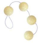 Bolas Pompoarismo Silicone Com Corda de silicone / 4 Bolas M